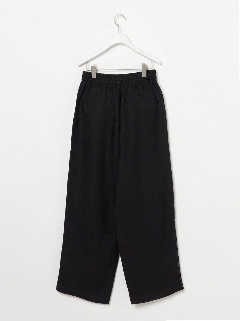 LINEN パンツ WITH LACE（パンツ）｜H.P.FRANCE公式サイト