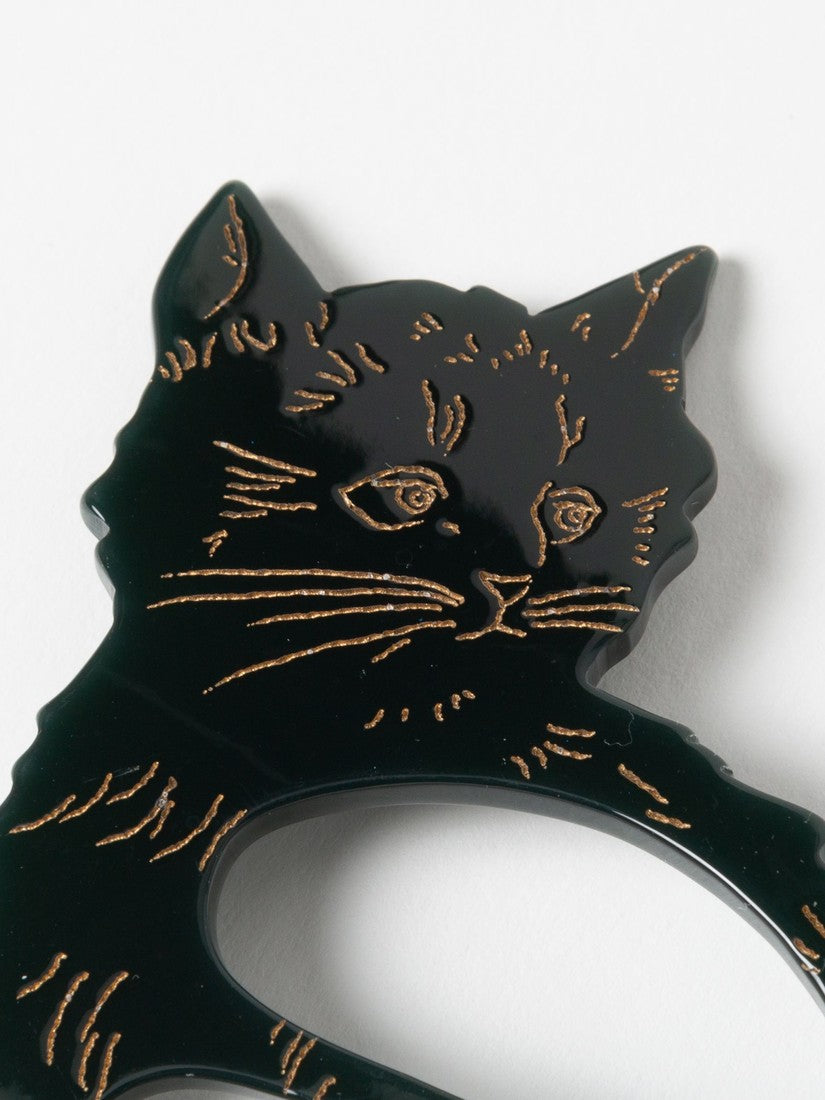 スカーフリング ネコ（ブローチ）｜H.P.FRANCE公式サイト