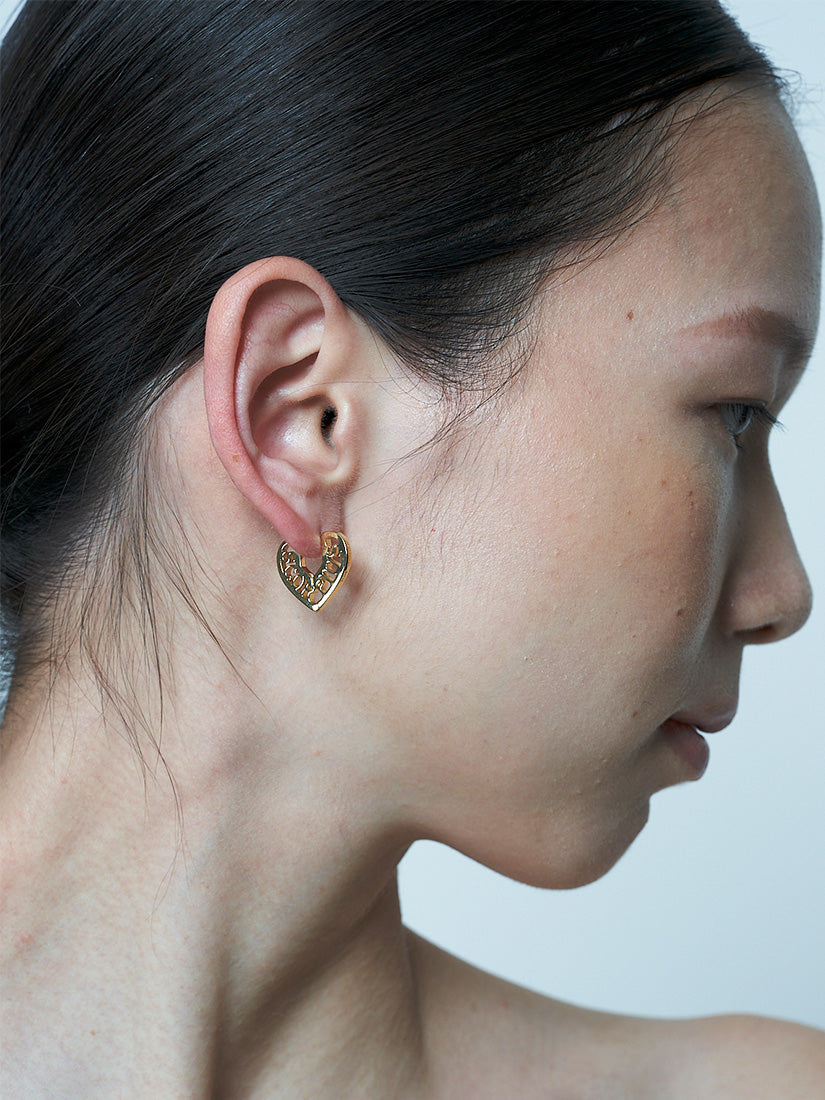 PLOW》Zodiac Heart ピアス 双子座（片耳用）（ピアス）｜H.P.
