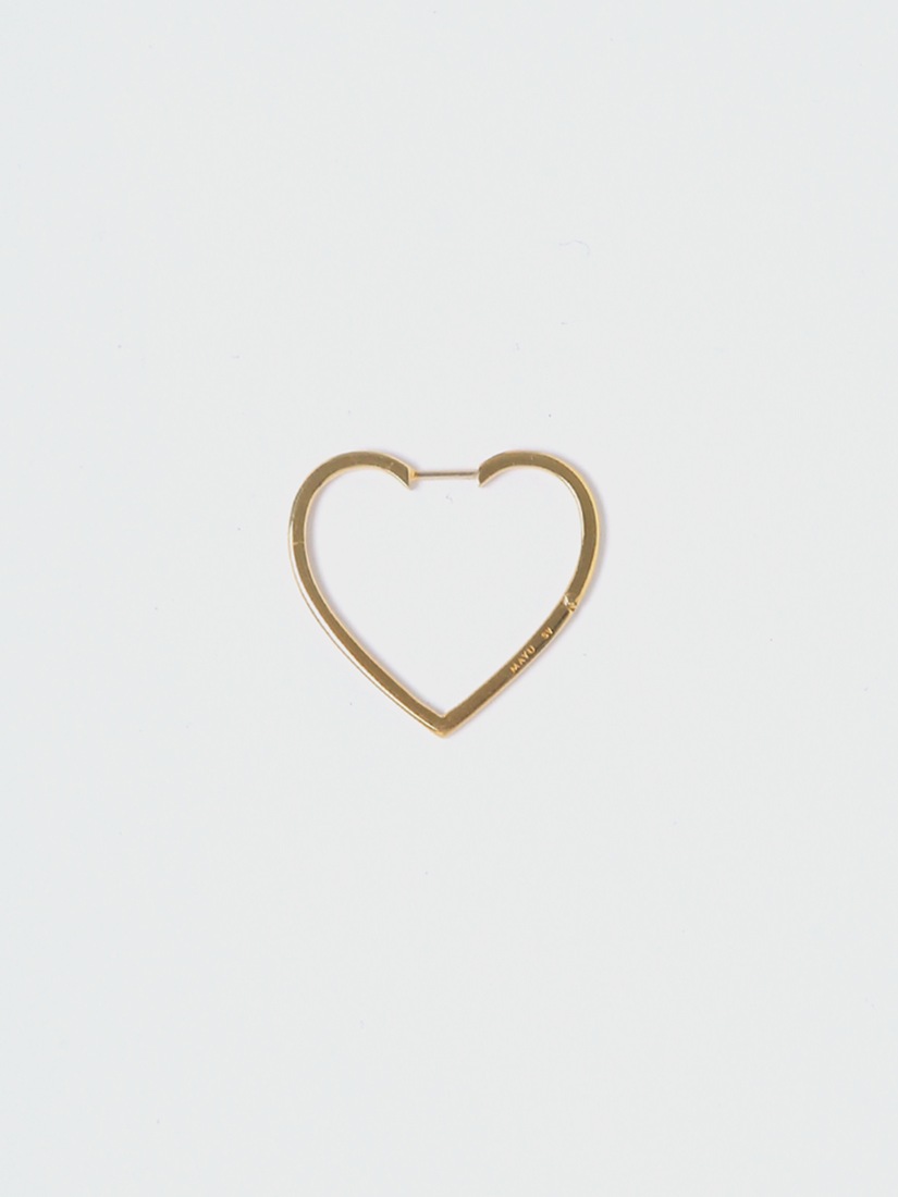 Hoop heart ピアス（片耳用）（ピアス）｜H.P.FRANCE公式サイト