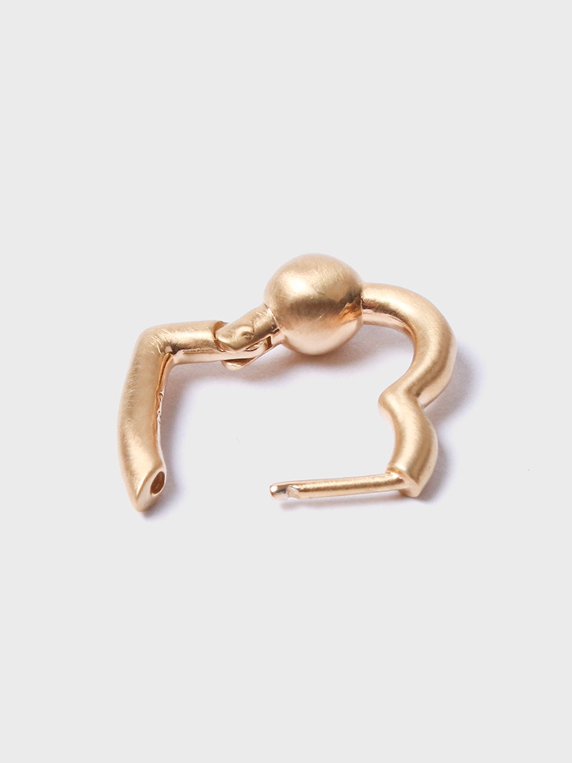 chigoチーゴ　 ダイヤモンド安全ピンピアス　片耳用　アッシュペーフランス chigo》Punk Pin Earring（片耳用）（ピアス）｜H.P.FRANCE公式