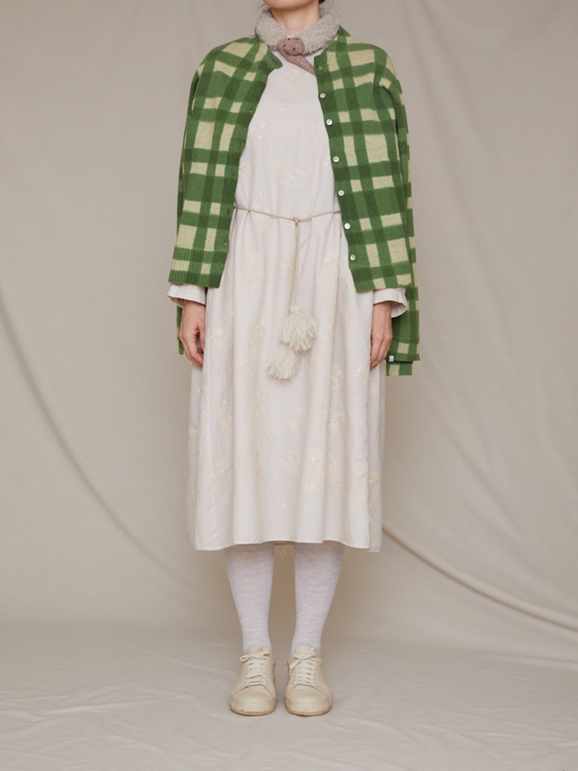 GARMENT DYED EMBROIDERY DRESS（ワンピース）｜H.P.FRANCE公式サイト