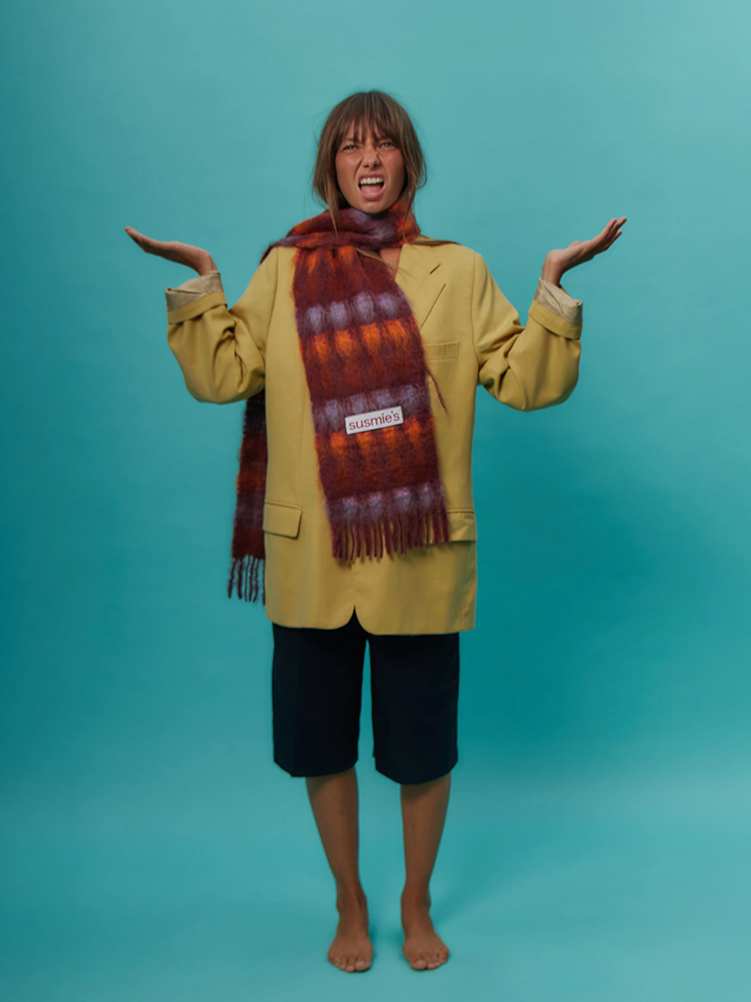 Susmie's Collection》Luna mezzoストール（スカーフ）｜H.P.FRANCE