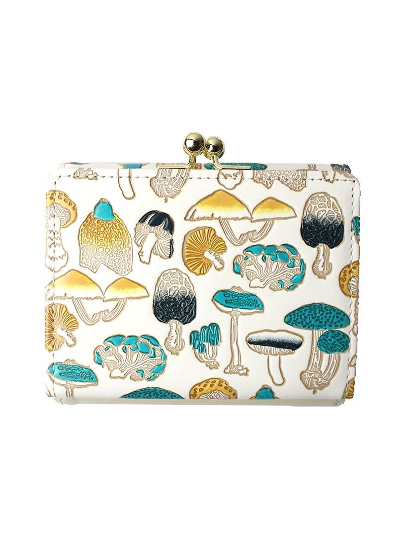 三つ折り財布『きのこ』緑（その他財布）｜H.P.FRANCE公式サイト