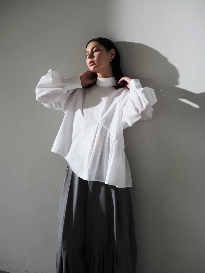 OTOAA》COTTON DRESS ASYMMETRY ブラウス（ブラウス）｜H.P.FRANCE公式 