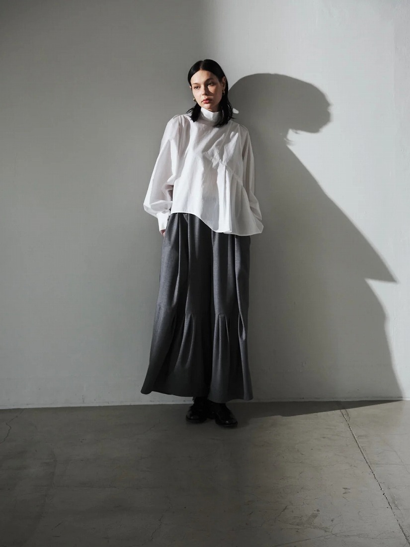 OTOAA》COTTON DRESS ASYMMETRY ブラウス（ブラウス）｜H.P.FRANCE公式