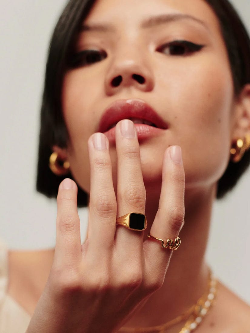 MISSOMA》 Lucy Williams Square Signet リング（リング）｜H.P.