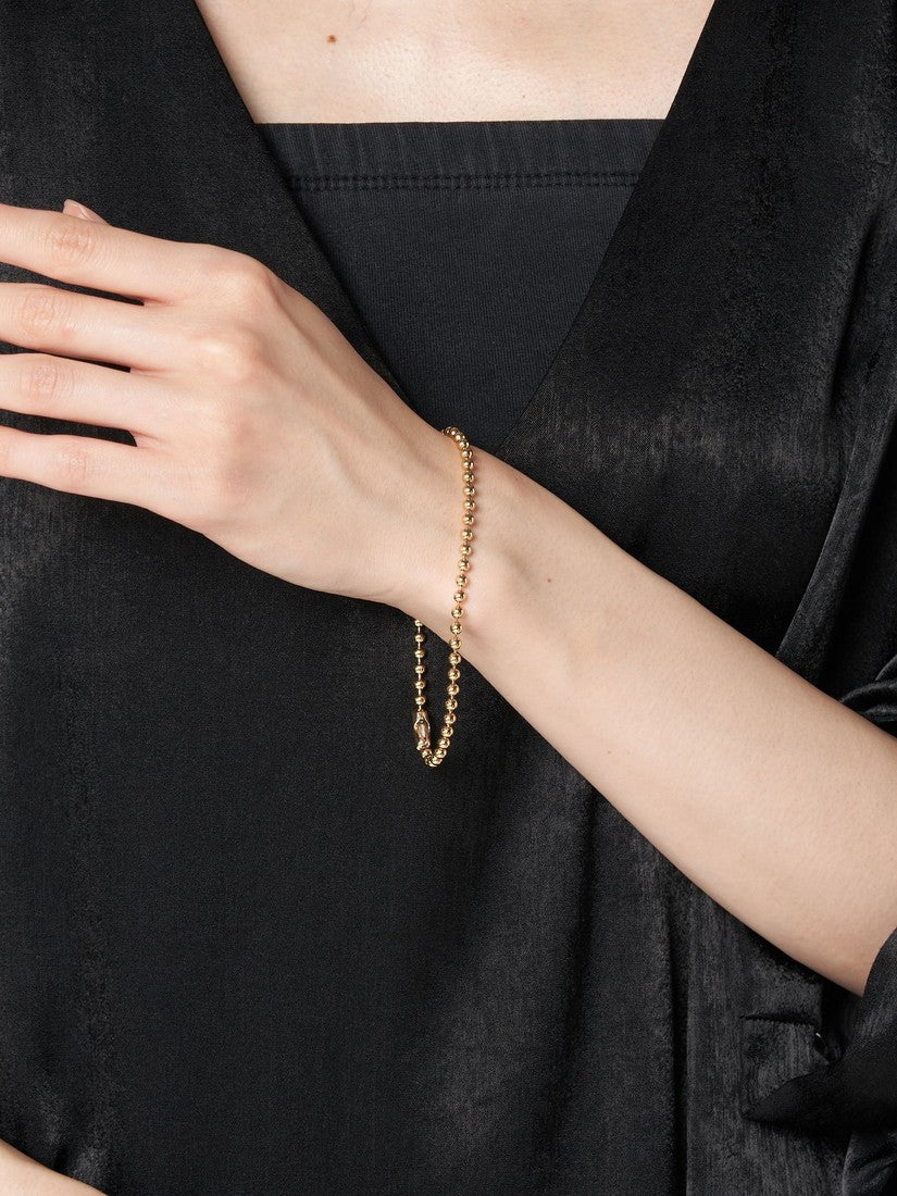 3.5mm ball chain ブレスレット(21cm)（ブレスレット）｜H.P.