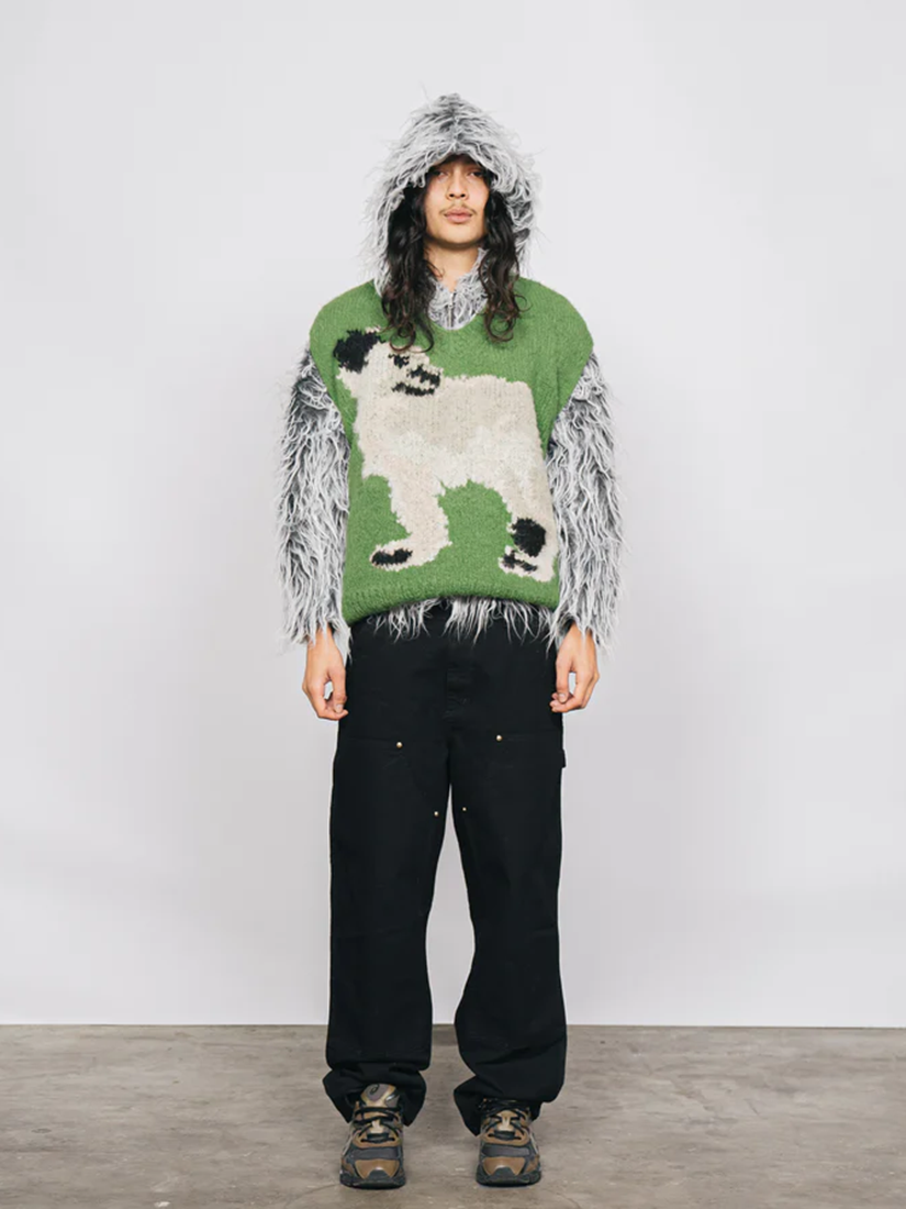 ニットベスト KNITWEAR（Wolf Dog）（ベスト）｜H.P.FRANCE公式サイト