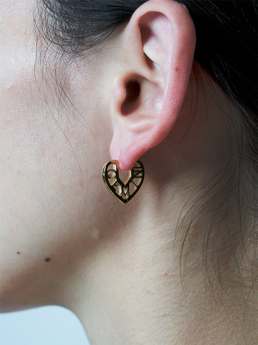 《PLOW》Zodiac Heart ピアス 天秤座（片耳用）