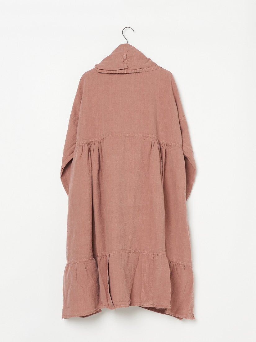 デドゥエ　d-due アッシュペーフランス　ワンピース　切替　ギャザー コットン D-due Continuous 2025 WINTER ベストセラーに新色登場｜H.P.FRANCE