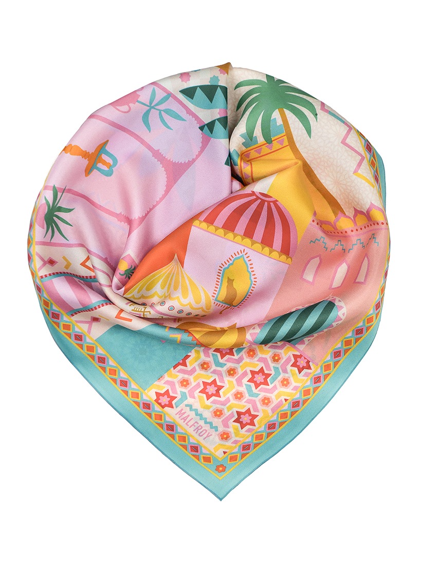 MALFROY MILLION》スカーフ MARRAKECH 67x67（スカーフ）｜H.P.FRANCE