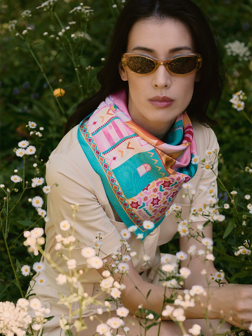 MALFROY MILLION》スカーフ MARRAKECH 67x67（スカーフ）｜H.P.FRANCE