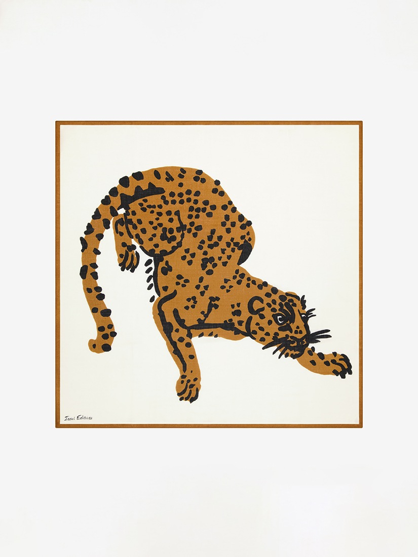 アッシュペーフランス H.P FRANCE 毛100%猫刺繍ストール新品未使用 FELINE スカーフ 100 x 100（ストール）｜H.P.FRANCE公式サイト