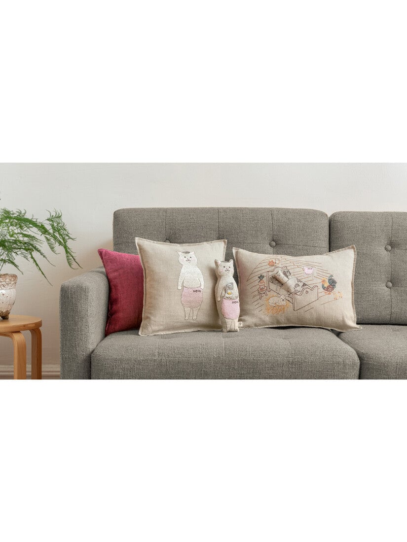 きょうの猫村さんコラボレーション｜クッションカバー 30x40cm