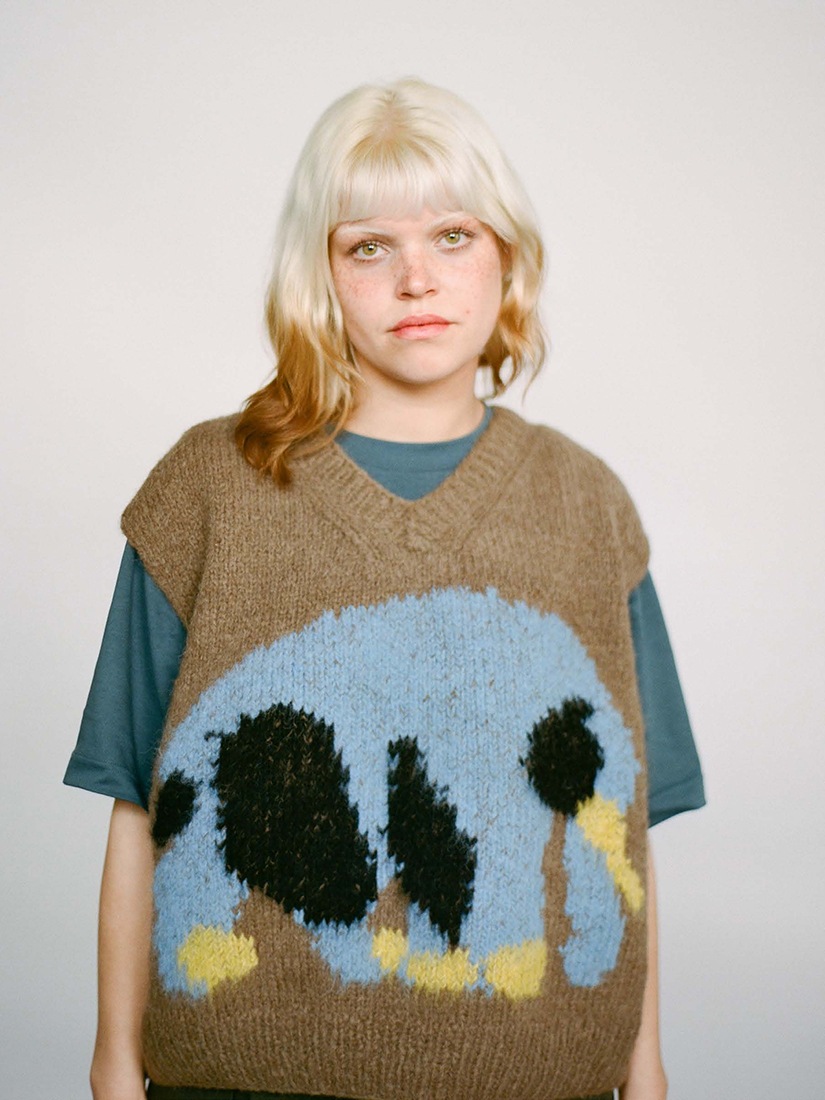 ニットベスト KNITWEAR（Elephant Cheetah）（ベスト）｜H.P.FRANCE