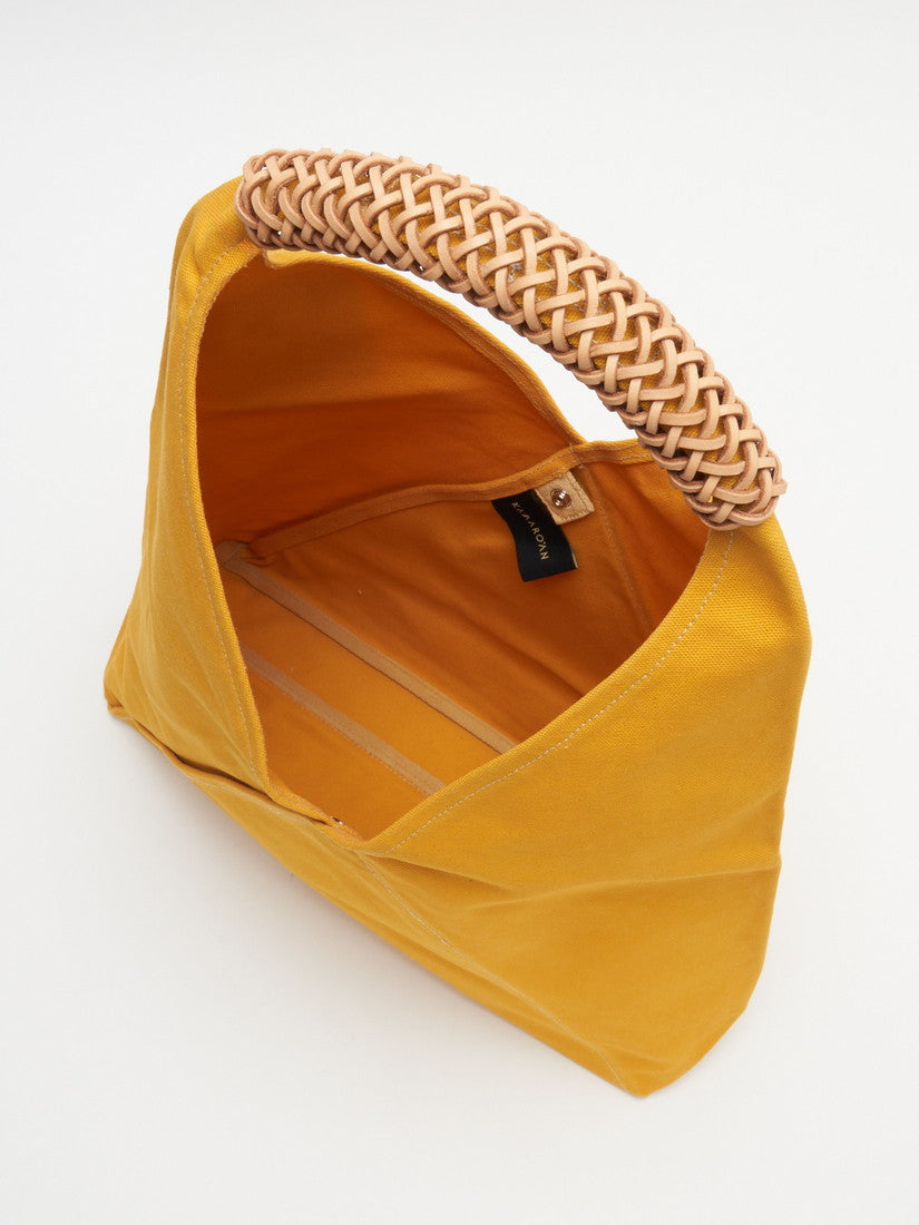 【専用】KAMARO'AN Woven Triangle Bag 36イエロー KAMARO'AN》Woven Triangle Bag(バッグその他)|H.P.FRANCE