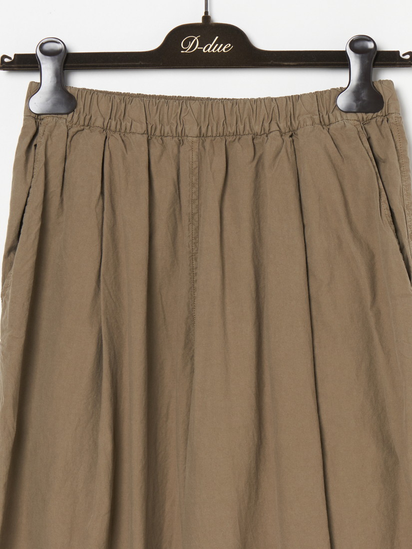 BASIC COTTON WIDE TUCKED パンツ（パンツ）｜H.P.FRANCE公式サイト