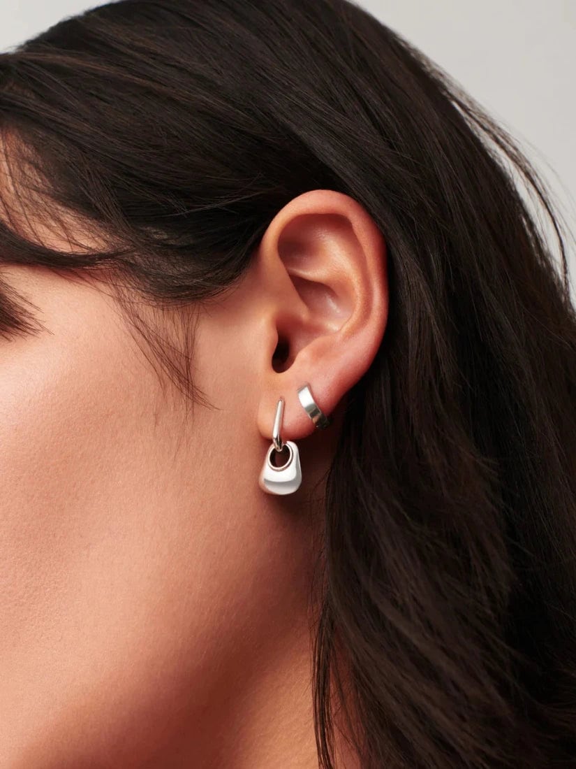 ☆関税送料込【MISSOMA】Mini Tidal 18K ツイスト フープ ピアス