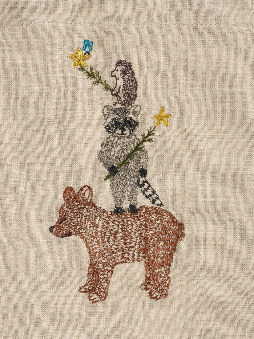 H.P.FRNCE限定】巾着 Animal Tree（ポーチ）｜H.P.FRANCE公式サイト