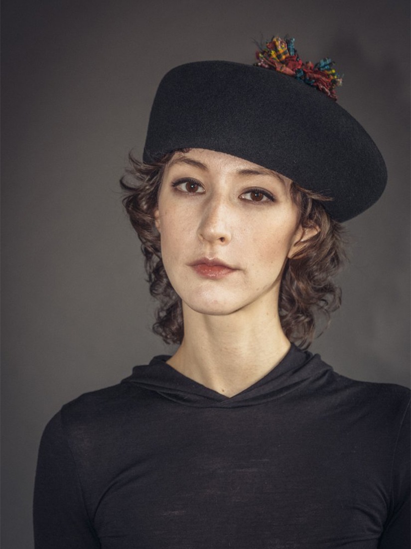 Claudia Schulz》ベレー帽 Sylver（ハット）｜H.P.FRANCE公式サイト