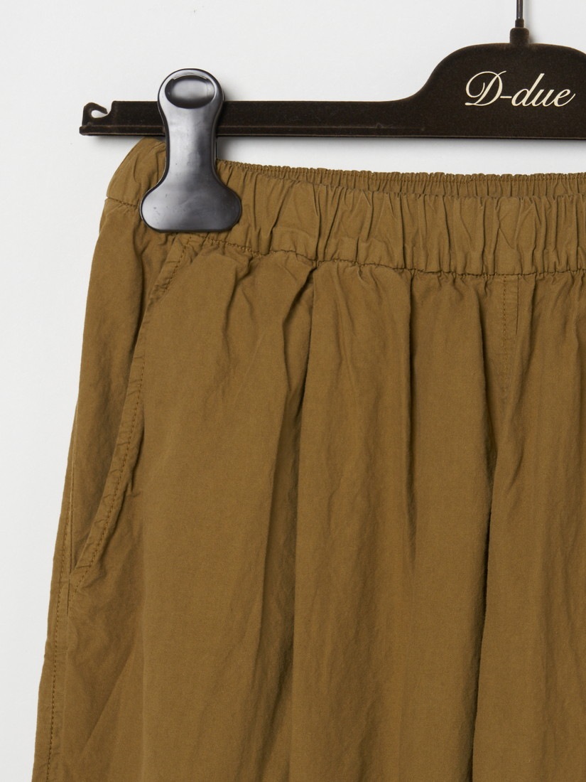 BASIC COTTON WIDE TUCKED パンツ（パンツ）｜H.P.FRANCE公式サイト
