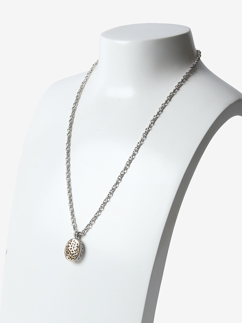 GEROCHRISTO》Garden Shadows Oval Pendant ネックレス