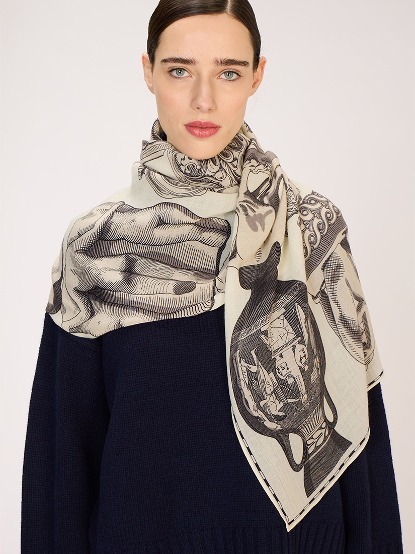 INOUI EDITIONS for the Louvre｜ARCHIVES スカーフ 80 x 190