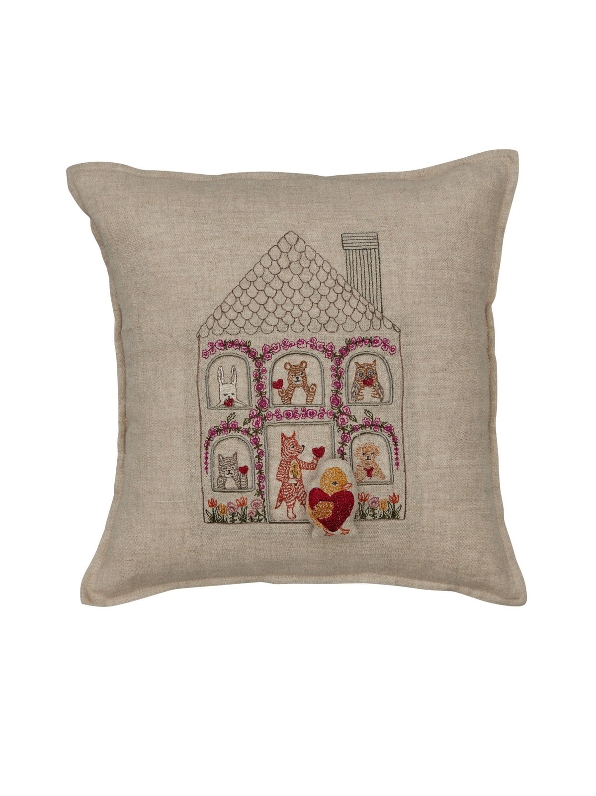 クッションカバー coral&tusk  is Where the Heart Love｜クッションカバー 30x30 Home is Where the Heart（クッション