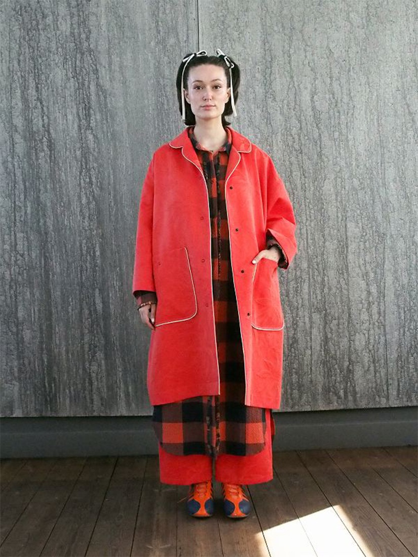 Botanical Jacquard Long コート（コート）｜H.P.FRANCE公式サイト