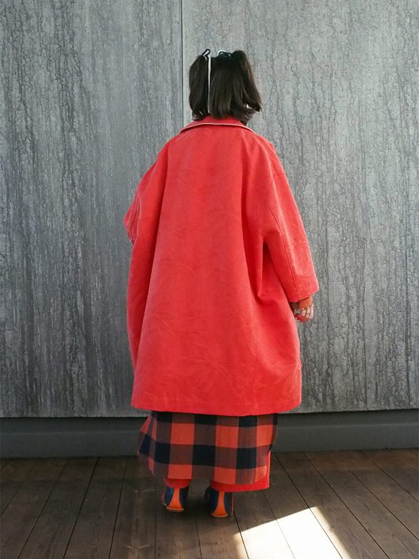Botanical Jacquard Long コート（コート）｜H.P.FRANCE公式サイト