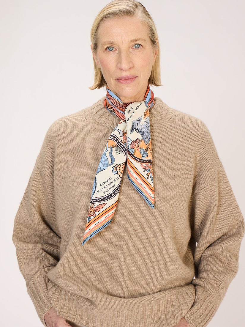 CHANCE INOUI スカーフ 70 x 70（ストール）｜H.P.FRANCE公式サイト