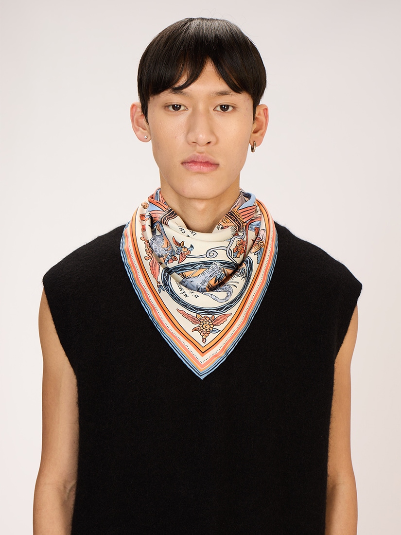 CHANCE INOUI スカーフ 70 x 70（ストール）｜H.P.FRANCE公式サイト