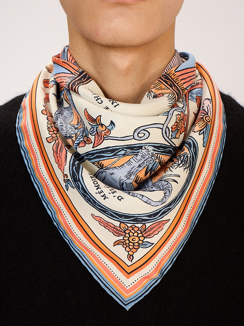 CHANCE INOUI スカーフ 70 x 70（ストール）｜H.P.FRANCE公式サイト