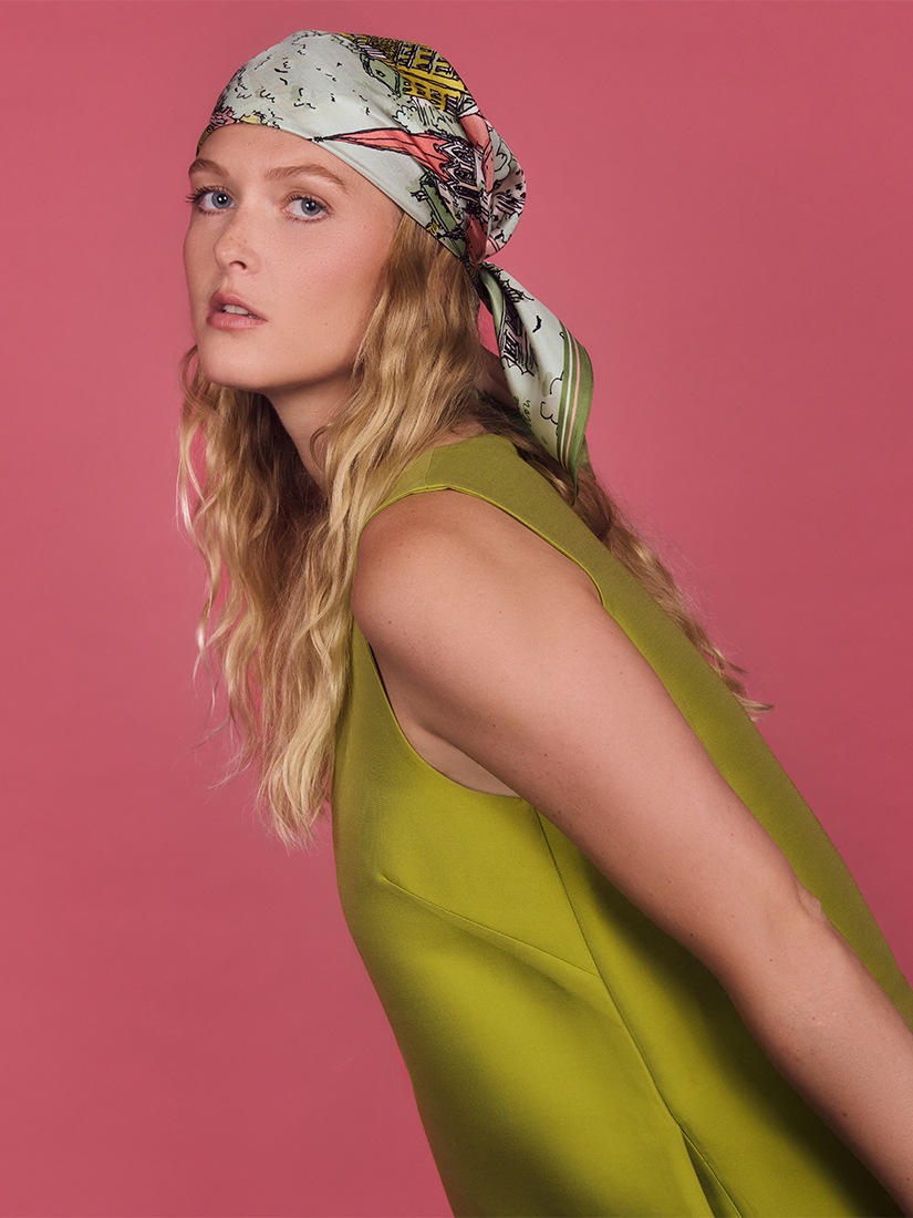 MALFROY MILLION》スカーフ SAINT GEORGES 67x67（スカーフ）｜H.P.