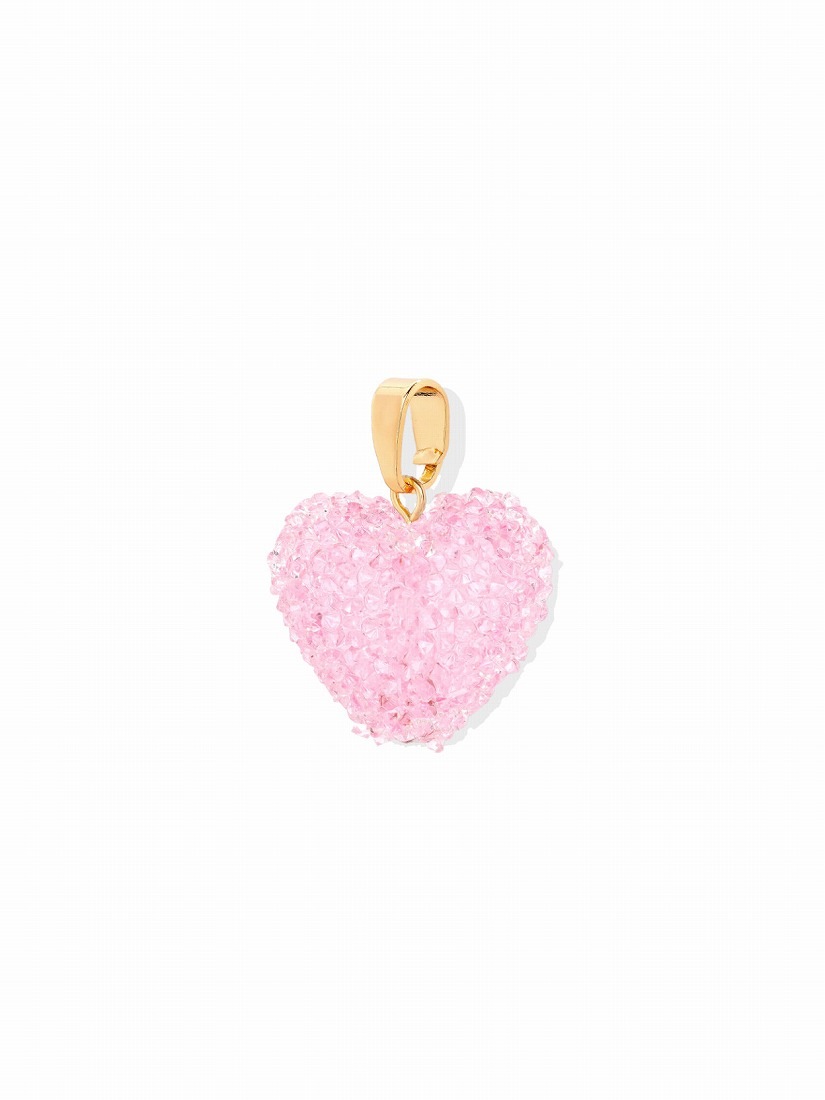 Crystal Haze Jewelry】Jelly Heart ペンダント - Classic connector
