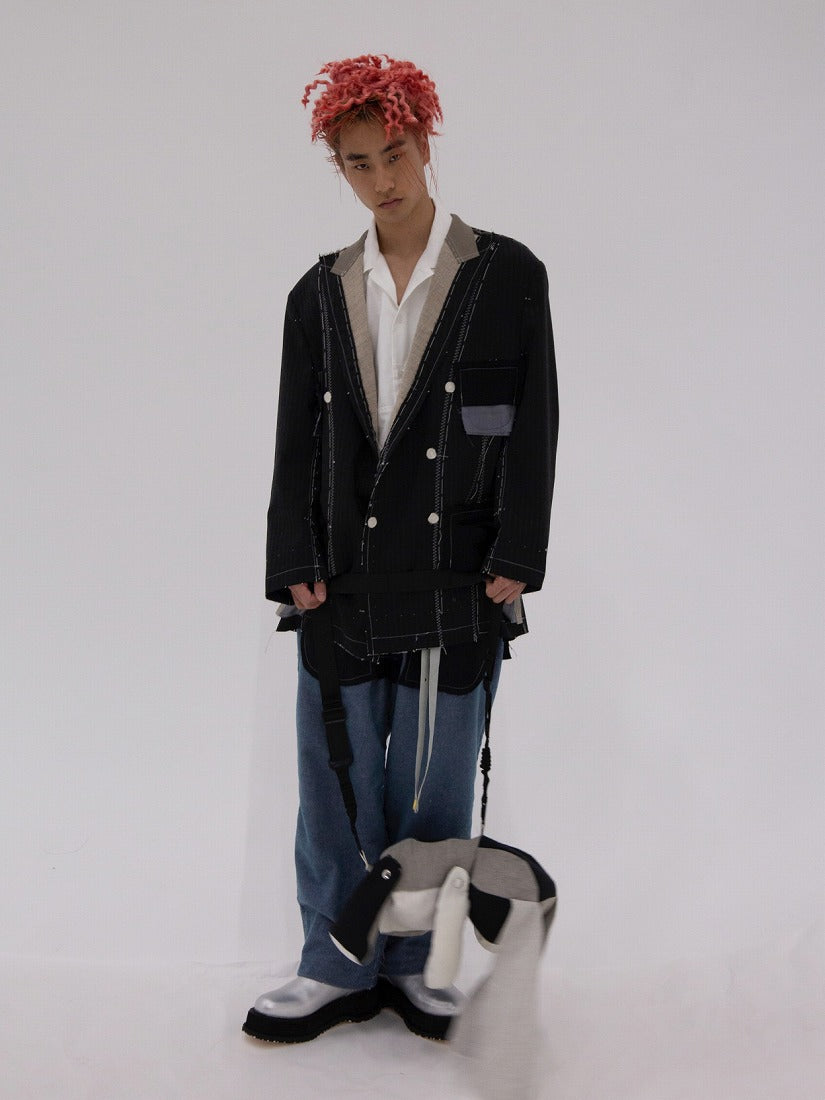 BODYSONG.》CUSTOM MADE BASTED JK/WOOL ジャケット（ジャケット