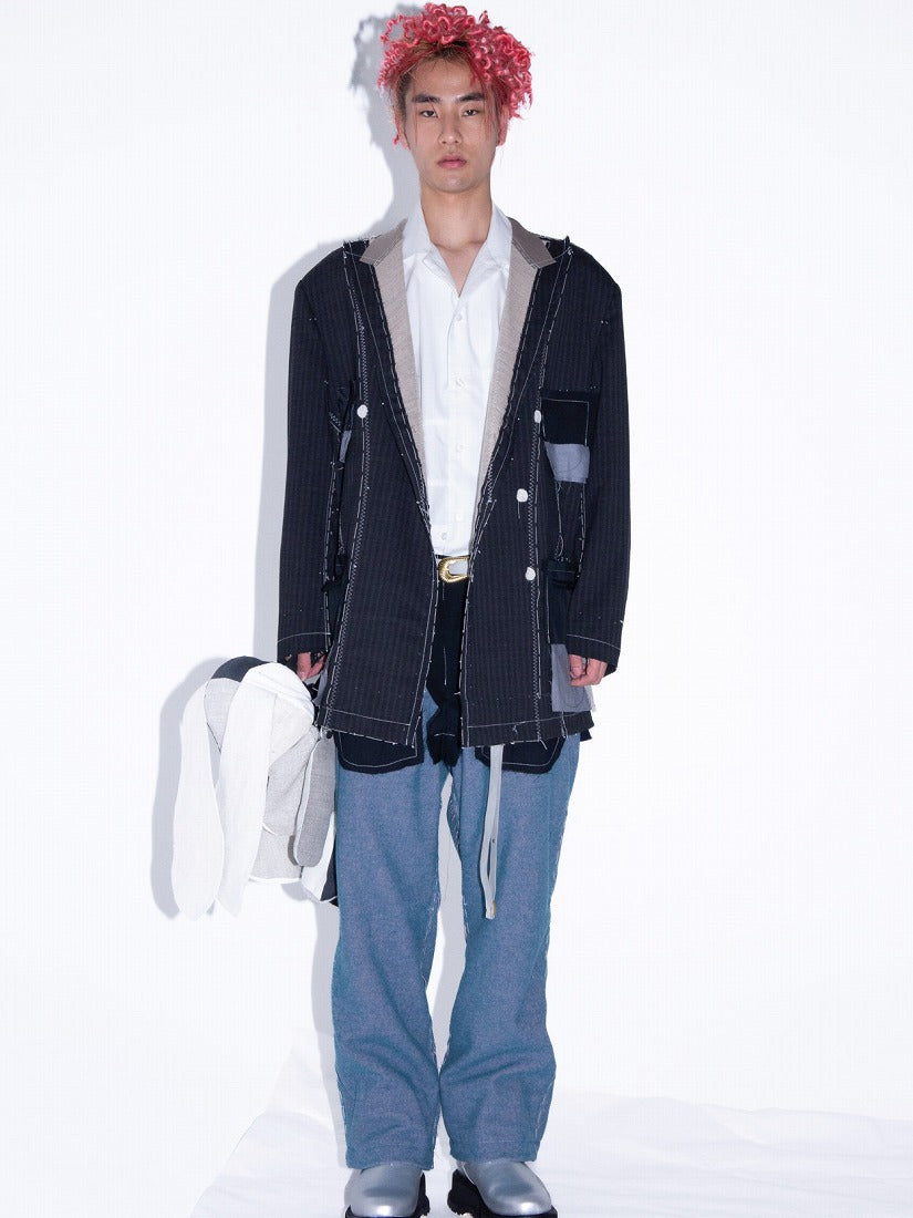BODYSONG.》CUSTOM MADE BASTED JK/WOOL ジャケット（ジャケット
