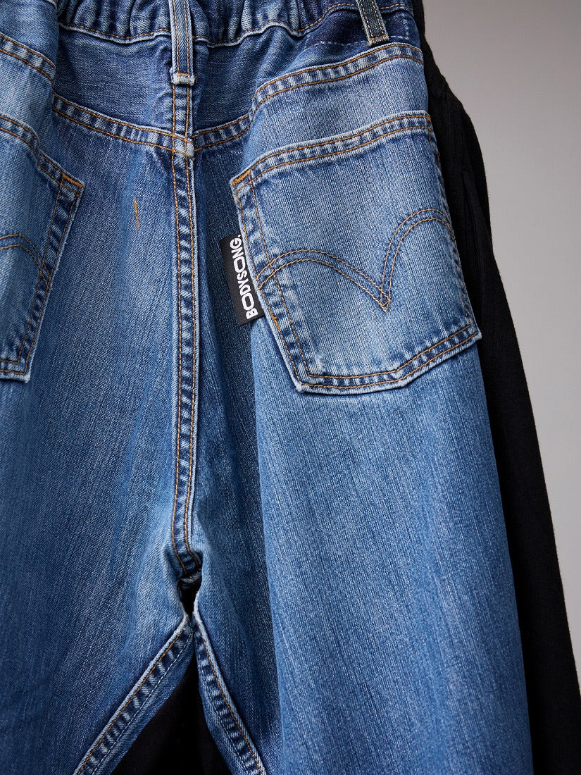 《BODYSONG.》W SH0RTS / VINTAGE DENIM RECONSTRUCTION