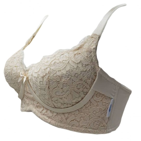 アボワール 乳房再建専用ブラジャー エメリタ クリーム 3L | ヘルス