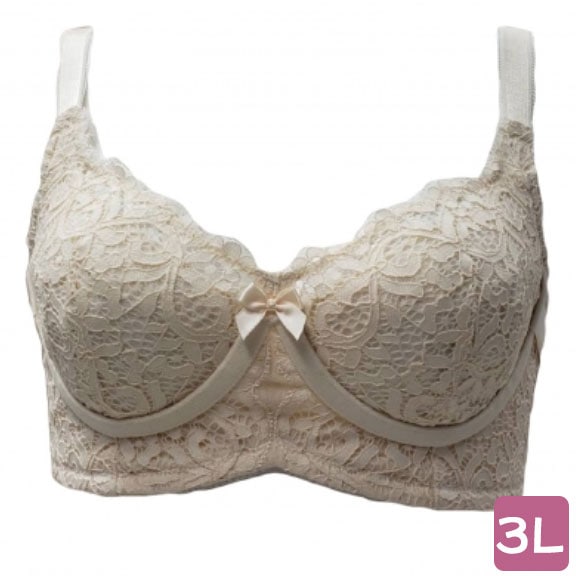 アボワール　乳房再建専用ブラジャー　エメリタ　クリーム　3L【乳房再建術後の方に】 アボワール 乳房再建専用ブラジャー エメリタ クリーム 3L | ヘルス