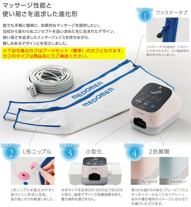 ドクターメドマー ブーツシングルセット DM-4S 日東工器【DM-6000後継