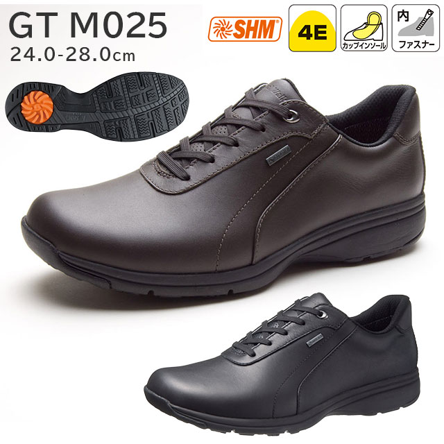 ������ ��ǥ����륦������ GT M025(4E) �֥�å�/�֥饦�� 24.0-28.0cm �����ҥ��塼���ڥ�󥺷� �»��� ������ �⤭�䤹�� �ɿ奦�������󥰥��塼�� ���� GORE-TEX �Ҥ�����ô��ڸ� �쥶�� �ܳ� ��鴶 �ե����ʡ��դ� ����ץ� ���˥������