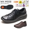 ������ ��ǥ����륦������ WK M028(4E) �������֥饦��/�֥�å� 24.0-28.0cm �����ҥ��塼���������� ��󥺷� �»��� ������ �⤭�䤹�� ���ˤ��� �Ҥ�����ô��ڸ� �쥶�� �ܳ� ��鴶 ��¦�ե����ʡ� ����ץ� �ӥ��ͥ����塼�� �ߥɥ����� ���˥������