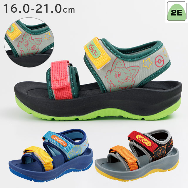 �ݥ���� P115SL(2E) ���꡼��/�֥롼/�֥�å� 16.0-21.0cm �����ҥ��塼���ڥ��å����塼�� ����˥����塼�� �ˤλ� �Ҥɤⷤ ���ݥ��� ������� ���ä����� pokemon �� ���쥵������