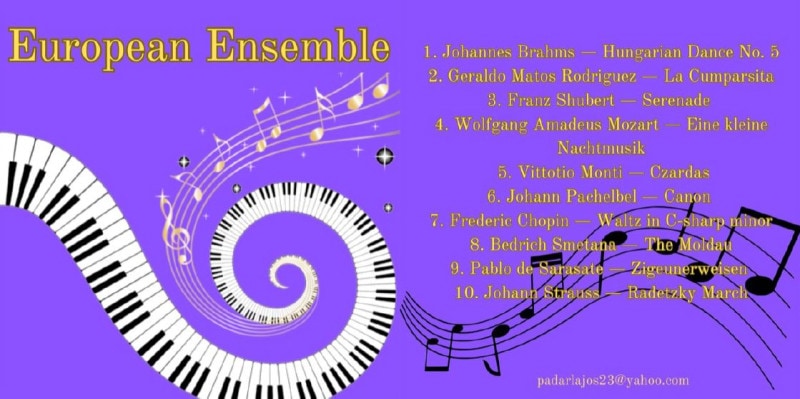 ２European ensemble（ヨーロピアンアンサンブル）オリジナルCD全10曲
