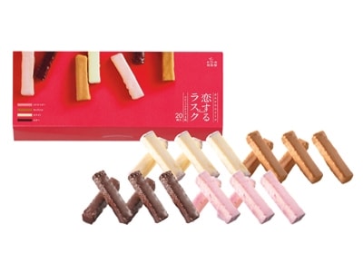 【和泉屋】　恋するラスク4種詰合せ20袋入り(スティック)