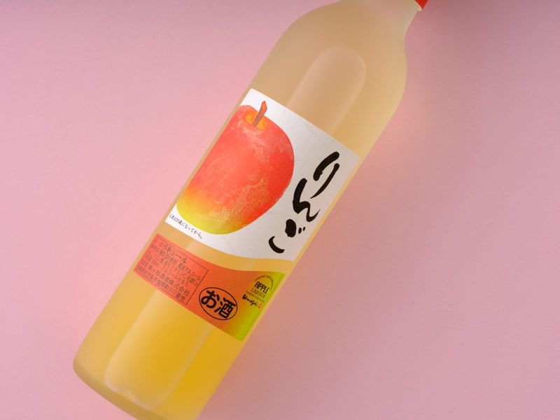 梅ヶ枝 酒造　リキュールりんご　500ml