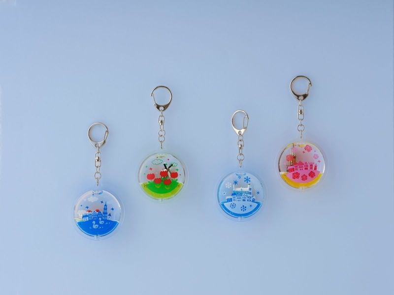 ウォーターキーホルダー 