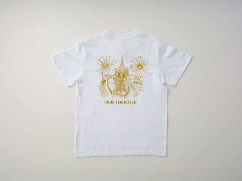 【新商品】景観花火Tシャツ　ホワイト